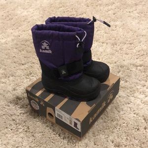 Toddler Girls Size 10 Kamik Snow Boots